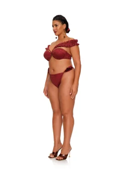 Mulan Bikini-Wine<Andrea Iyamah Best
