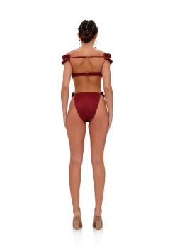 Mulan Bikini-Wine<Andrea Iyamah Best