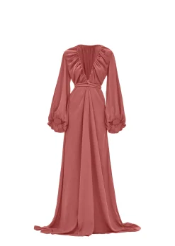 Neema Dusty Apricot Robe<Andrea Iyamah Best
