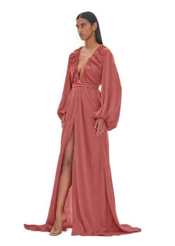 Neema Dusty Apricot Robe<Andrea Iyamah Best