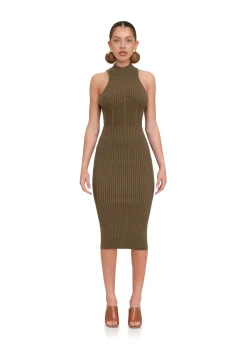 Nesi Jade Knit Midi Dress<Andrea Iyamah New