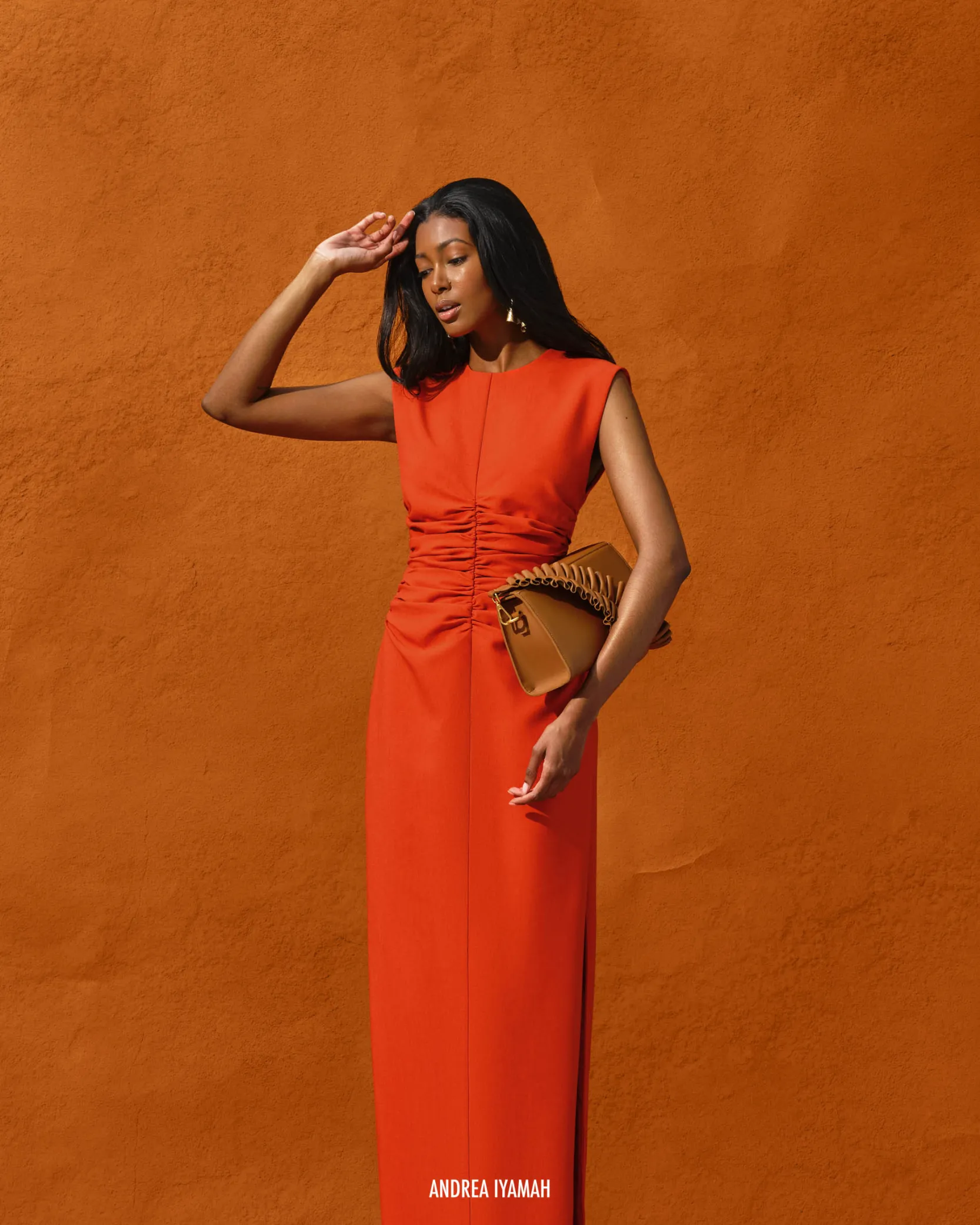 Niro Dress-Sunset<Andrea Iyamah New