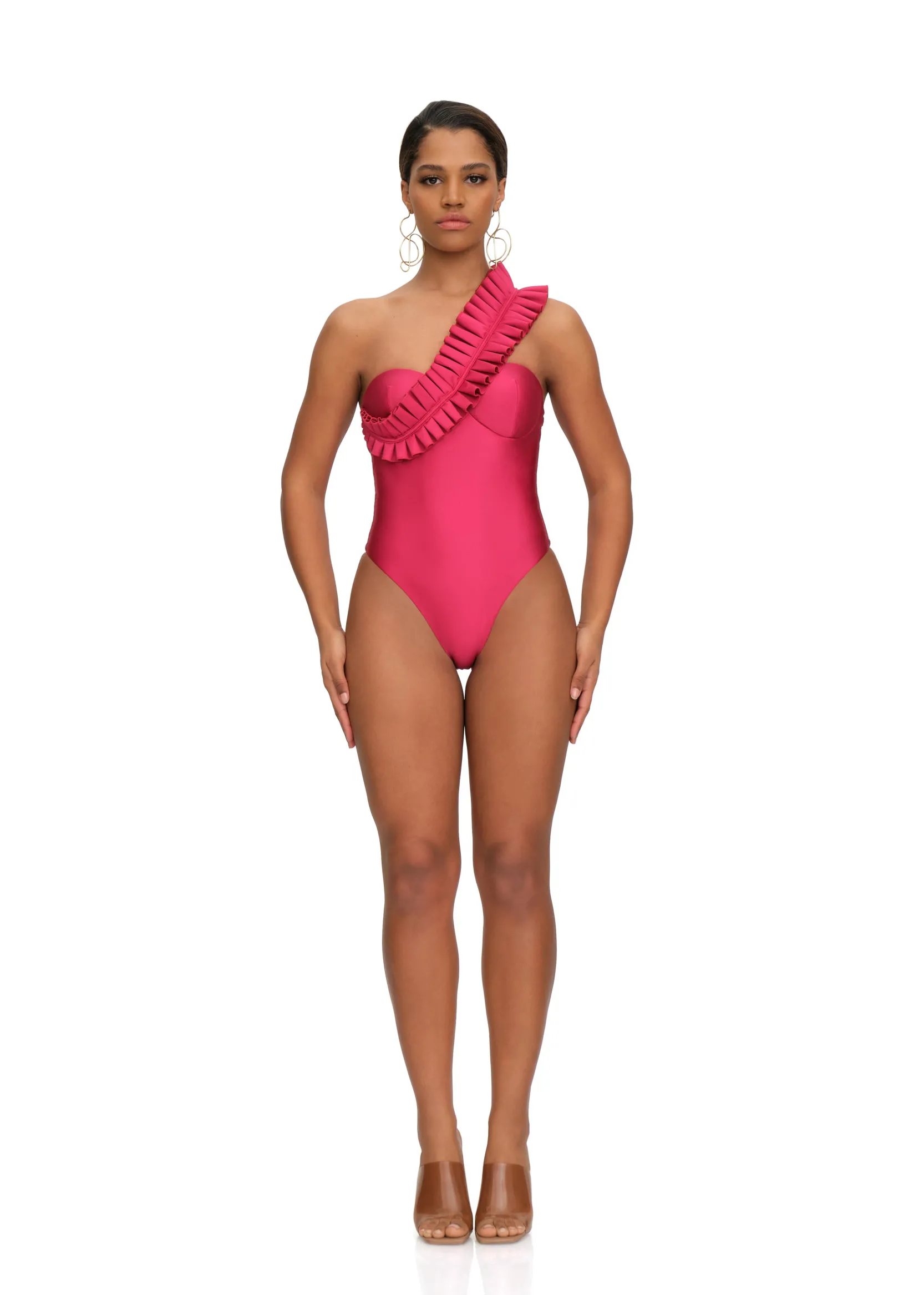 Nisi One Piece Swimsuit-Ruby<Andrea Iyamah New