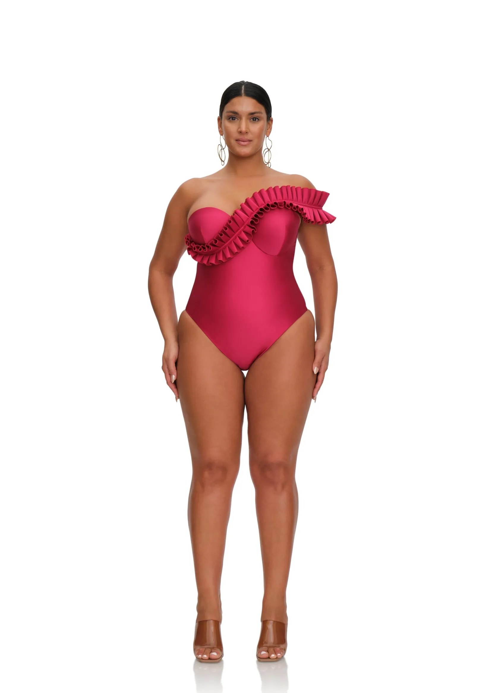 Nisi One Piece Swimsuit-Ruby<Andrea Iyamah New