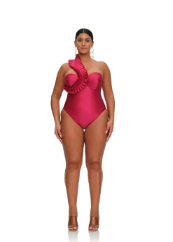 Nisi One Piece Swimsuit-Ruby<Andrea Iyamah New
