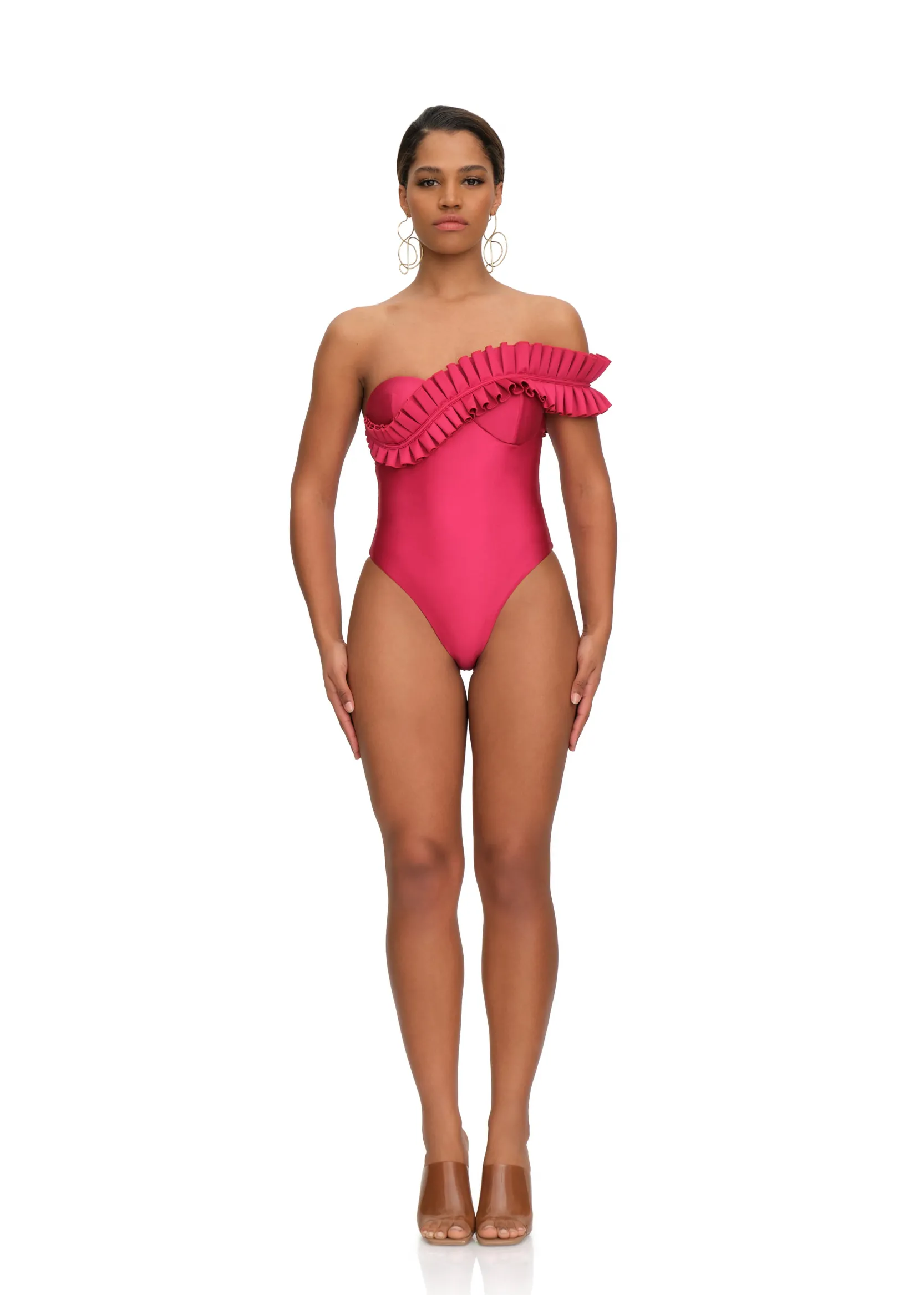 Nisi One Piece Swimsuit-Ruby<Andrea Iyamah New