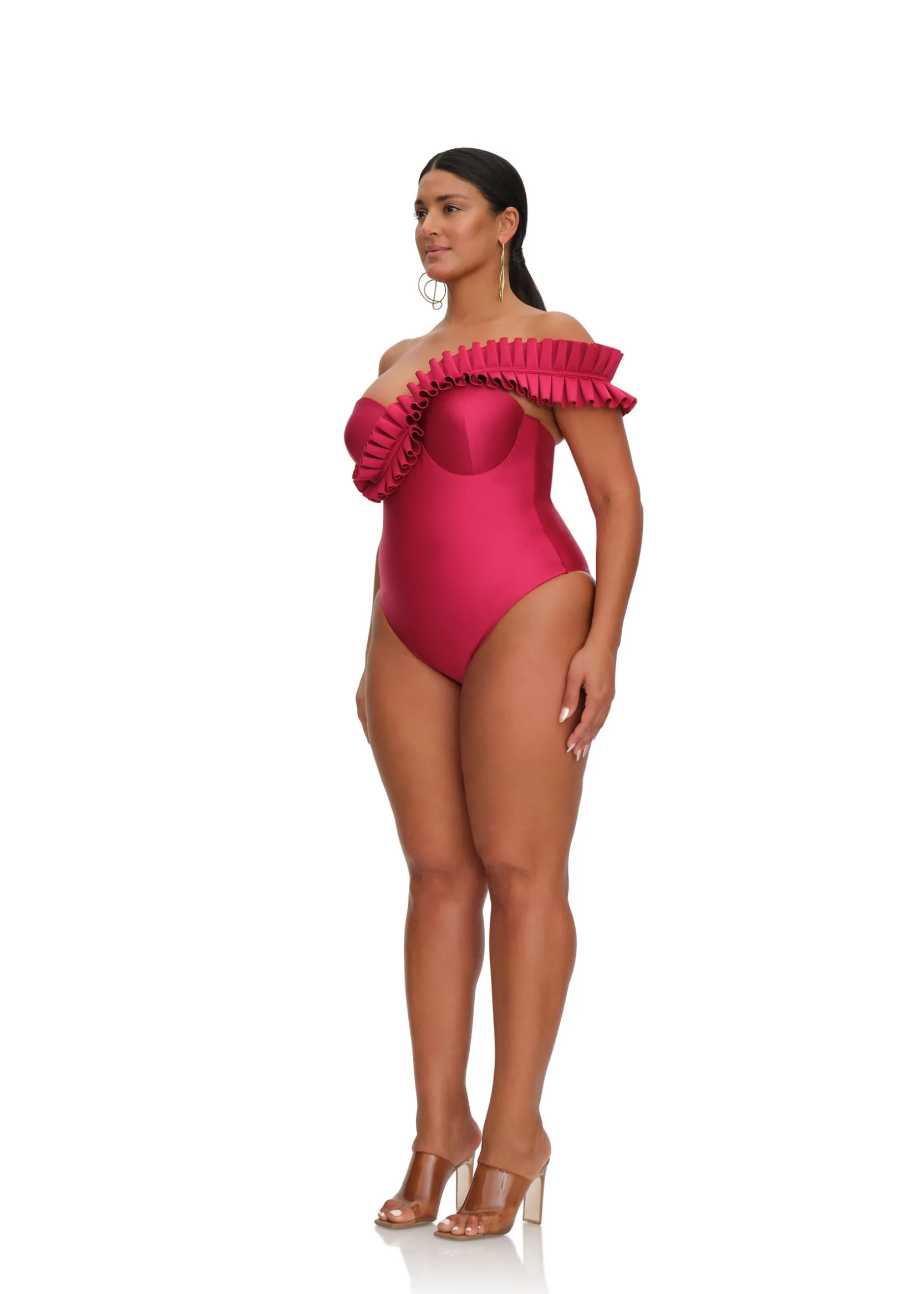 Nisi One Piece Swimsuit-Ruby<Andrea Iyamah New