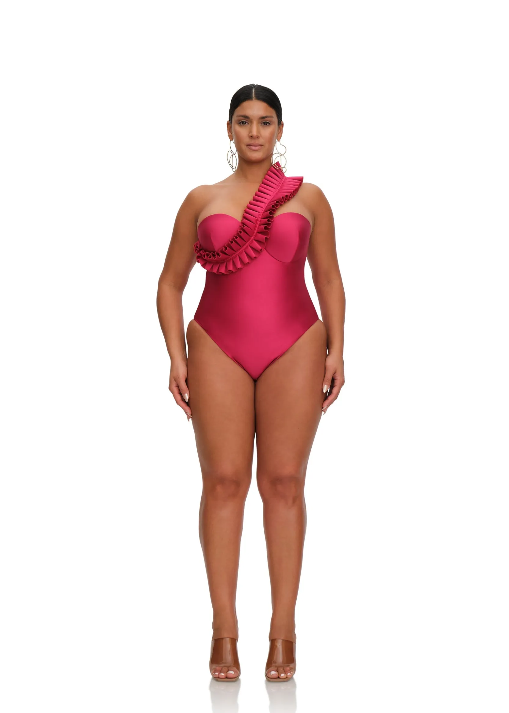 Nisi One Piece Swimsuit-Ruby<Andrea Iyamah New