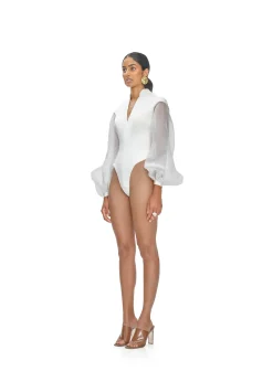 Odon Bubble Sleeve Leotard<Andrea Iyamah Fashion