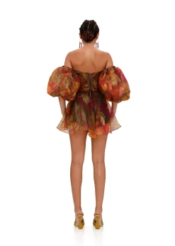 Omma Crop Top-Kola Print<Andrea Iyamah Outlet