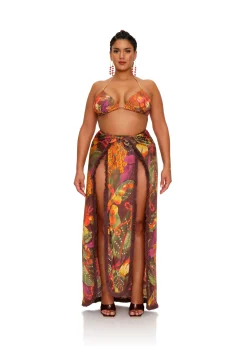 Omma Sarong Skirt<Andrea Iyamah Fashion
