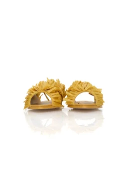 Pola Slippers-Mustard<Andrea Iyamah Best Sale