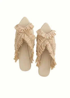 Pola Slippers-Natural<Andrea Iyamah Flash Sale