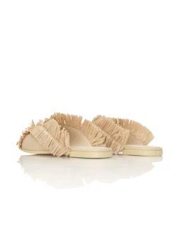 Pola Slippers-Natural<Andrea Iyamah Flash Sale