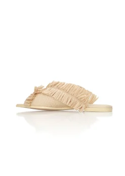 Pola Slippers-Natural<Andrea Iyamah Flash Sale