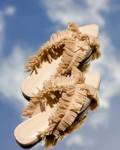 Pola Slippers-Natural<Andrea Iyamah Flash Sale