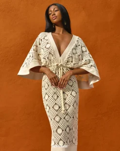 Rahi Crochet Dress<Andrea Iyamah Clearance