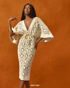 Rahi Crochet Dress<Andrea Iyamah Clearance