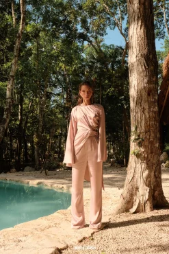 Reba Pants-Pearl Purple<Andrea Iyamah Best Sale