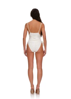 Reco One Piece Swimsuit-Limestone<Andrea Iyamah Flash Sale