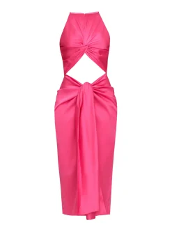 Reni Midi Dress-Ruby<Andrea Iyamah New
