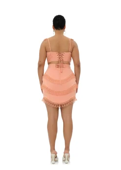 Rizo Crop Top-Powder Peach<Andrea Iyamah Fashion