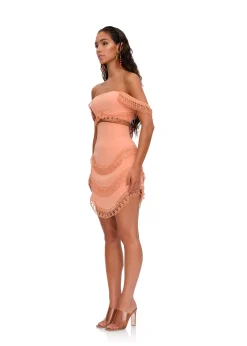 Rizo Crop Top-Powder Peach<Andrea Iyamah Fashion