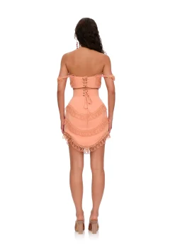Rizo Crop Top-Powder Peach<Andrea Iyamah Fashion