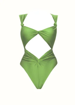 Rora One Piece Swimsuit-Aloe<Andrea Iyamah Cheap