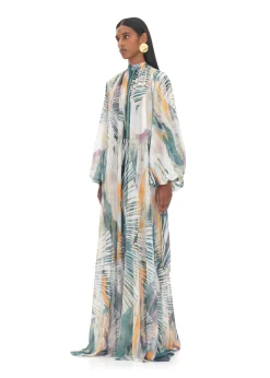 Sade Cover-Up Abstract Bark Dress<Andrea Iyamah Sale