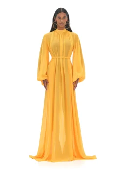 Sade Cover-Up Marigold Dress<Andrea Iyamah Discount