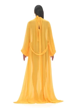 Sade Cover-Up Marigold Dress<Andrea Iyamah Discount