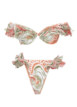 Salama Abstract Mushroom High Rise Bikini<Andrea Iyamah Cheap