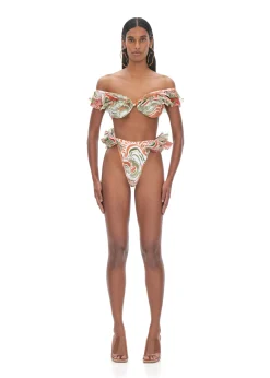Salama Abstract Mushroom High Rise Bikini<Andrea Iyamah Cheap