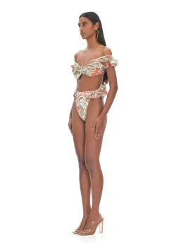 Salama Abstract Mushroom High Rise Bikini<Andrea Iyamah Cheap
