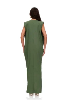 Sayo Kaftan Dress-Forest<Andrea Iyamah Outlet