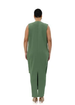 Sayo Kaftan Dress-Forest<Andrea Iyamah Outlet