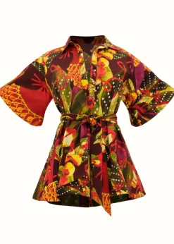 Shanti Romper-Kola Print<Andrea Iyamah New