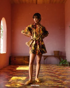 Shanti Romper-Kola Print<Andrea Iyamah New