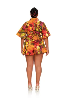 Shanti Romper-Kola Print<Andrea Iyamah New