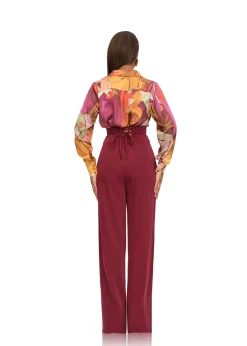Sita Corset Pants-Plum<Andrea Iyamah Store
