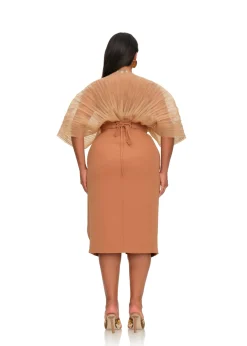 Sita Corset Skirt-Dust<Andrea Iyamah Shop