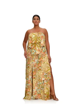 Strata Maxi Dress-Ilia Print<Andrea Iyamah Best Sale