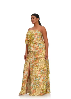 Strata Maxi Dress-Ilia Print<Andrea Iyamah Best Sale