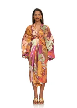 Takwa Dress-Eve Print<Andrea Iyamah Hot