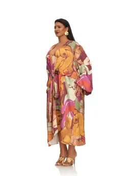 Takwa Dress-Eve Print<Andrea Iyamah Hot