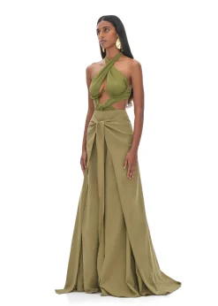 Thema Green Pants<Andrea Iyamah Cheap