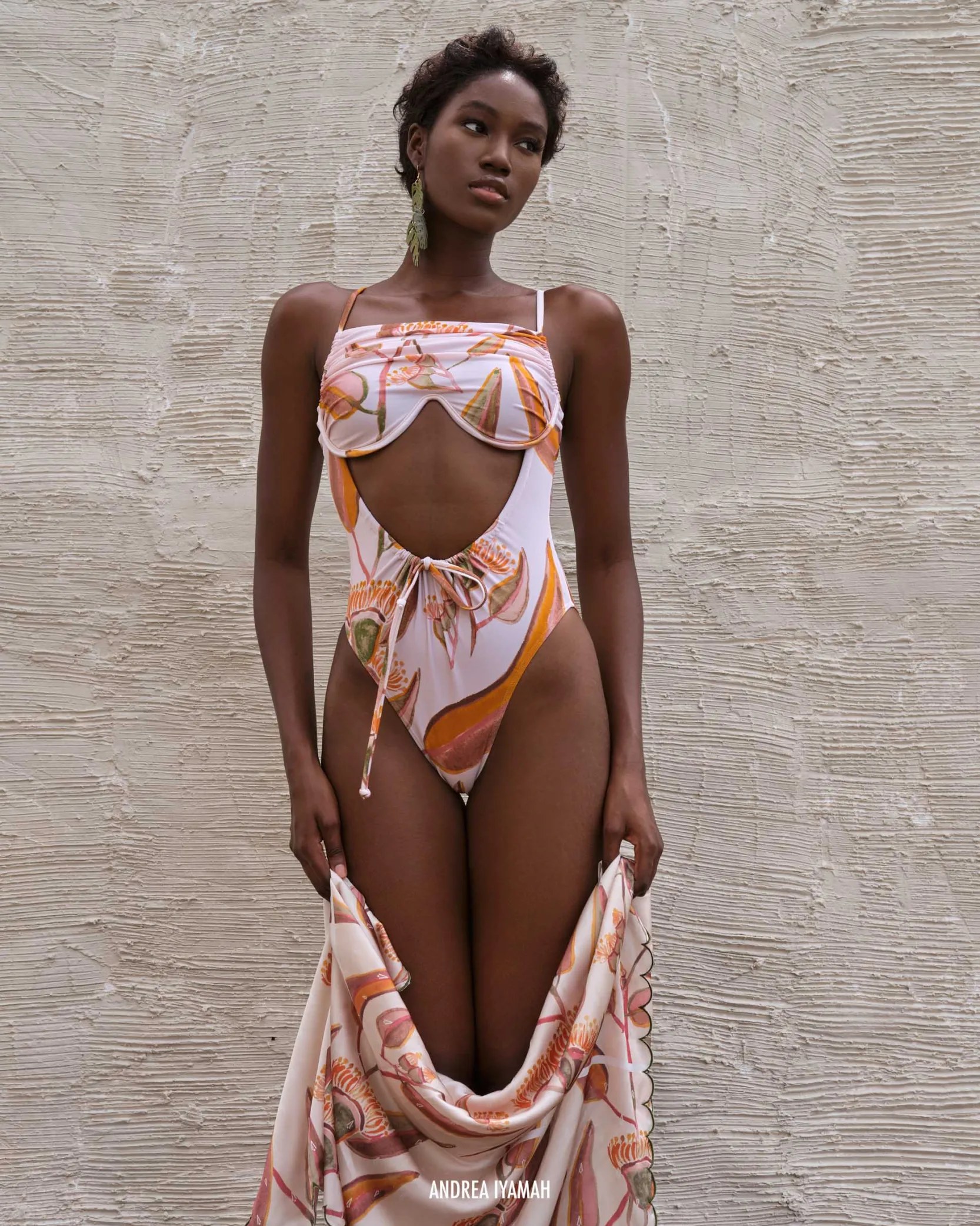 Tiaca Eucalyptus One Piece Swimsuit<Andrea Iyamah Clearance