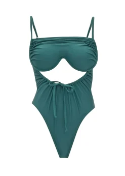 Tiaca Forest Green One Piece Swimsuit<Andrea Iyamah Cheap