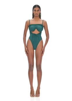 Tiaca Forest Green One Piece Swimsuit<Andrea Iyamah Cheap
